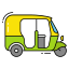 Rickshaw Icon